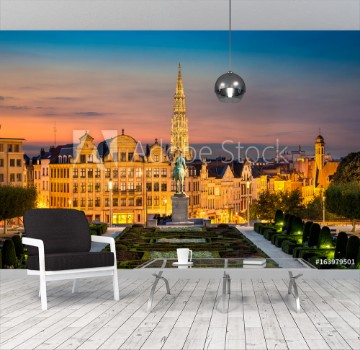 Picture of Skyline of Brussels Belgium